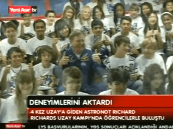 Astronot Richards'ın Uzay Kampi Turkiye Ziyareti - 2011