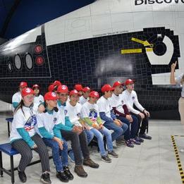 Özel Öğrenciler Uzay Kampı Türkiyeyi Ziyaret Etti
