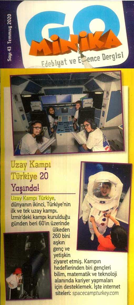 MİNİKA GO && Uzay Kampı Türkiye 20 Yaşında